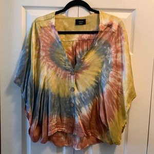 Tie dye blouse